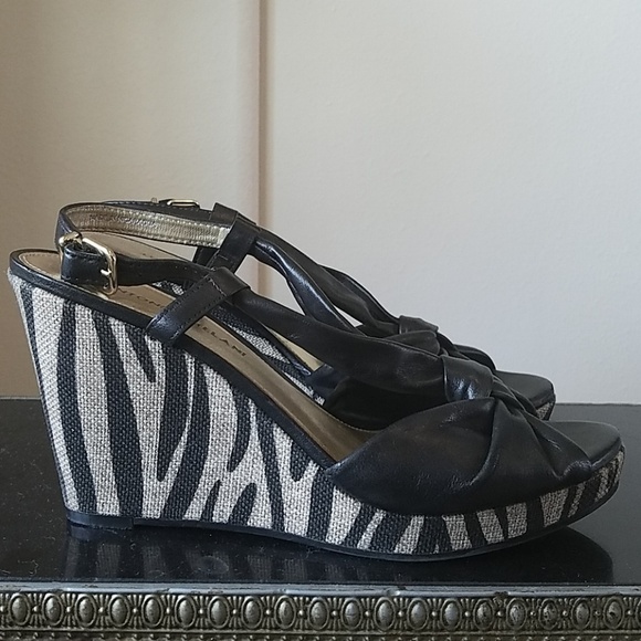 Antonio Melani Zebra Wedge - Picture 1 of 8